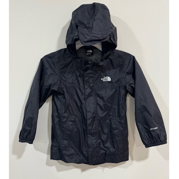 The North Face Toddler 4T DryVent Rain Jacket Windbreaker – Black - Picture 1 of 4